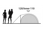 Tente CLOUD 2 places