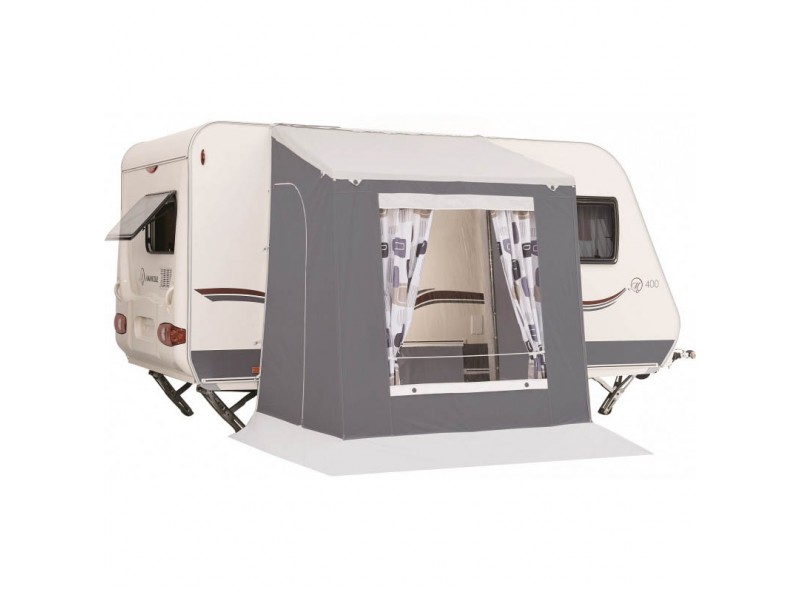 VIDAXL Auvent de camping-car et caravane 2x2,5x2,15 m Beige pas cher 