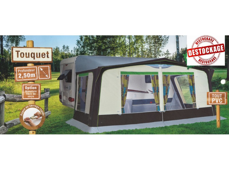 Auvent Touquet 2.50 m - DESTOCKAGE - ALS camping